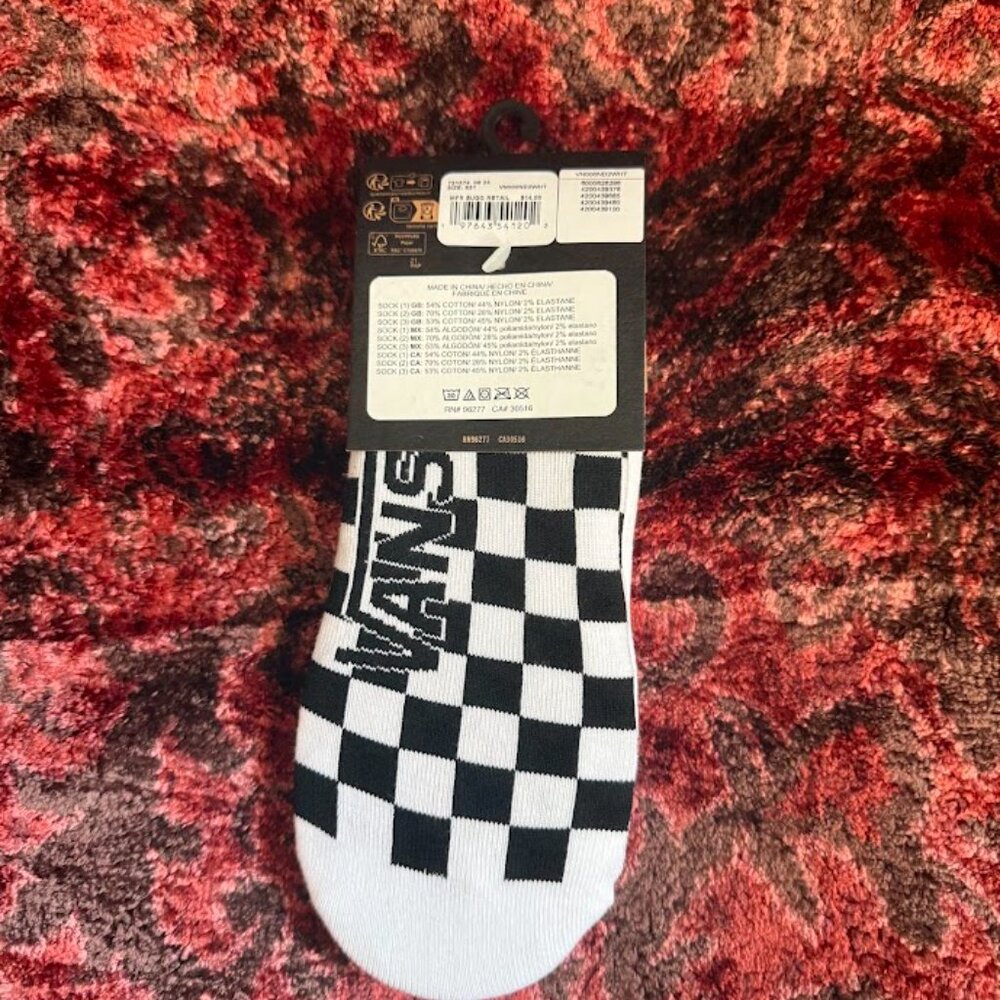Vans No Show Women's Socks - Picture 8 of 9